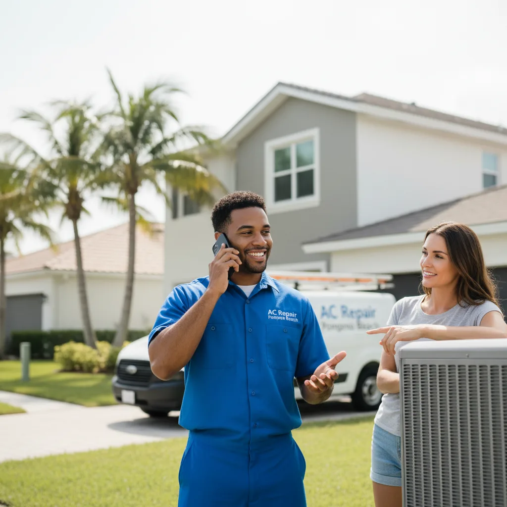 AC Repair Pompano Beach customer support in Wellford